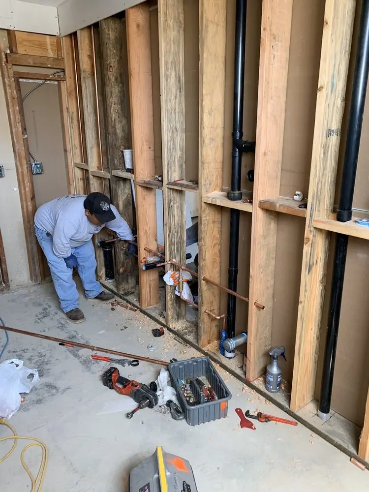 Commercial rough-in plumbing for Water Heater Replacement in Graham Park Shores